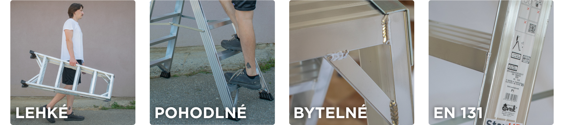 P1 Oboustranne hlinikove schudky Svelt detail 3